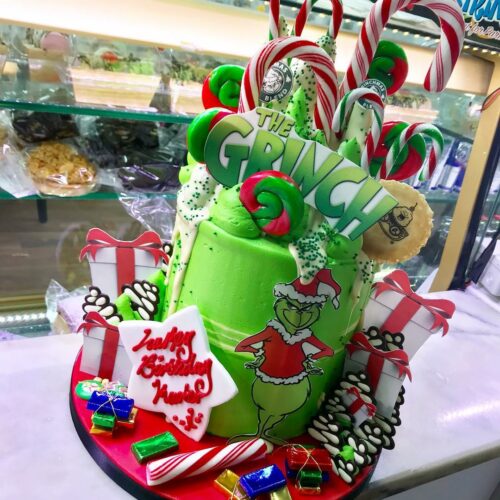 Grinch Cake