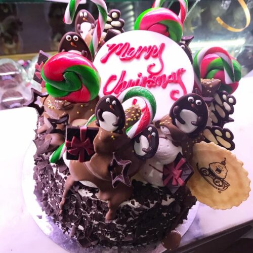 Chocolate Christmas Cake