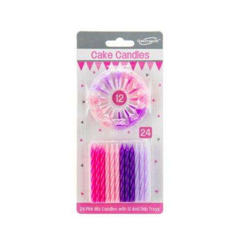 Pink Mix Candles