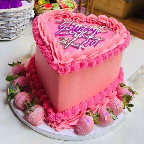 Candy Heart Cake