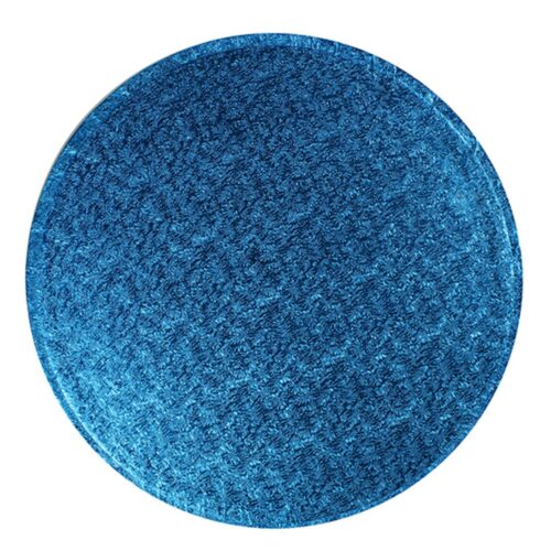 12" Round Dark Blue Cake Drum