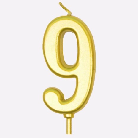 Gold No 9 Candle