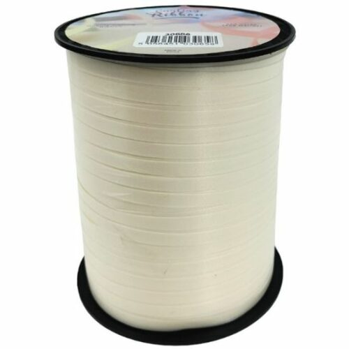 Ivory 5mm X 500 Yards Curling Ribbon