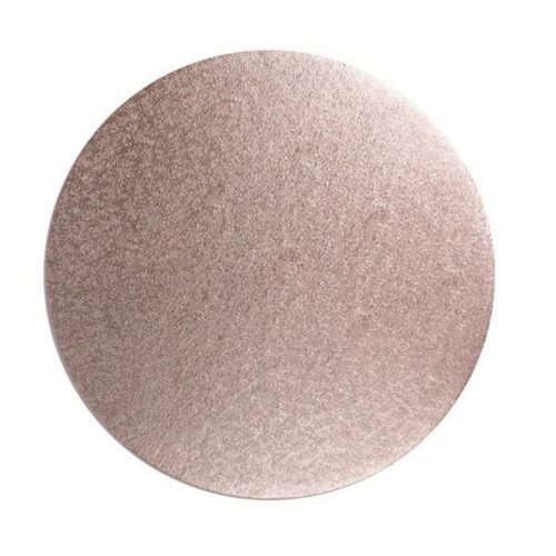 12" Round Rose Gold Cake Drum