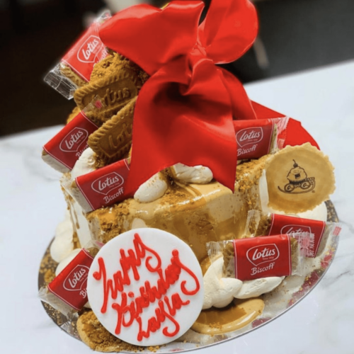 Biscoff lovers cake