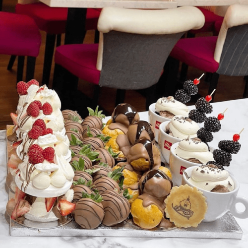 Trio Of Desserts Platter