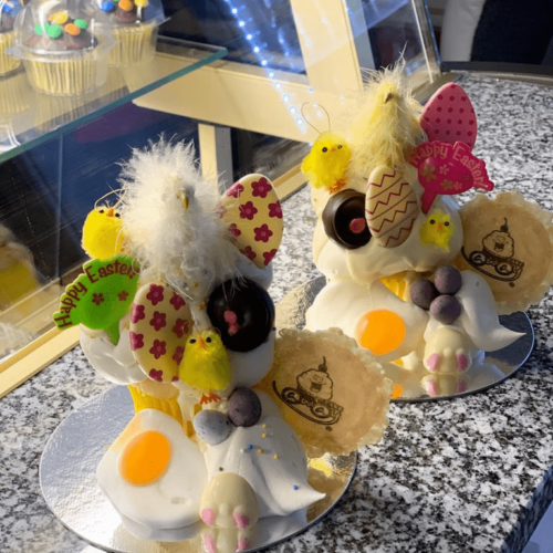 Easter Chick Cupcake